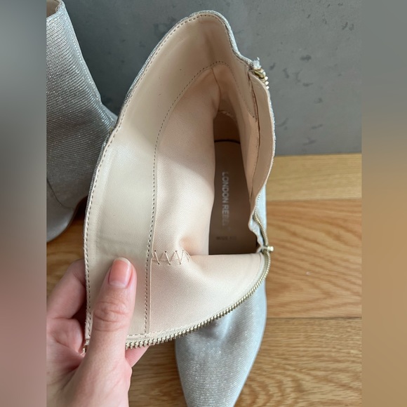 Londo Rebel (asos) Silver Boots - Size 37 (fits a size 6) - Picture 5 of 6